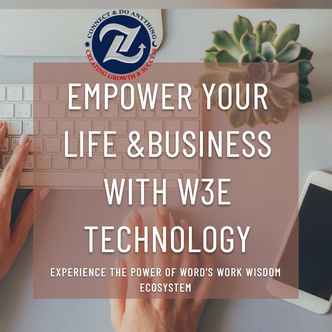 Word's Work Wisdom Ecosystem W3E For Growth