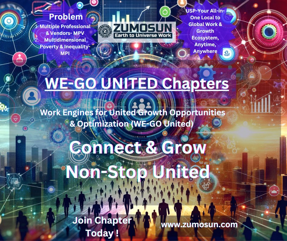 Work Engines for United Growth Opportunities & Optimization (WE-GO United)