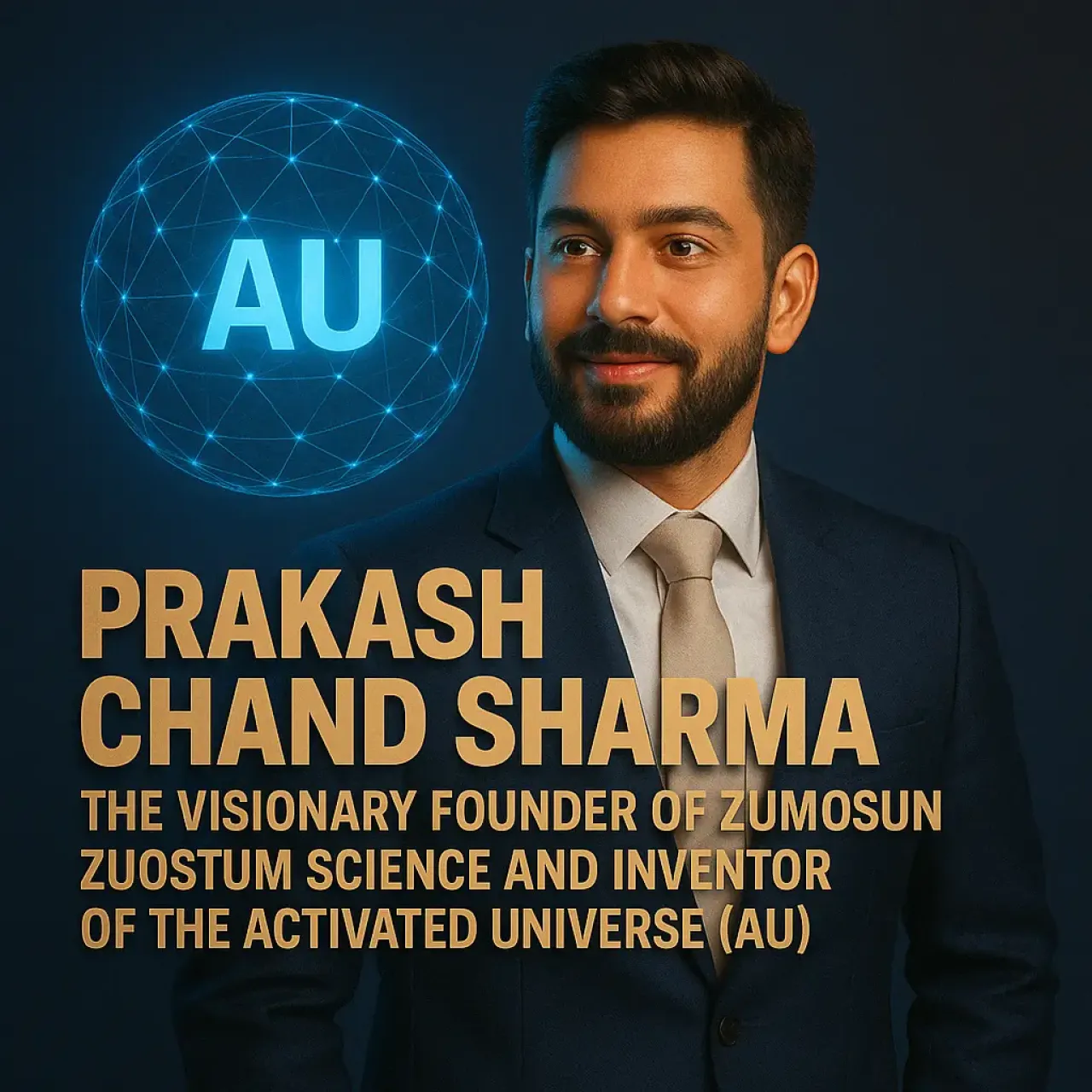Prakash Chand Sharma: Visionary Founder & Inventor | Zumosun, Work Engines, Zuostum Science, AU