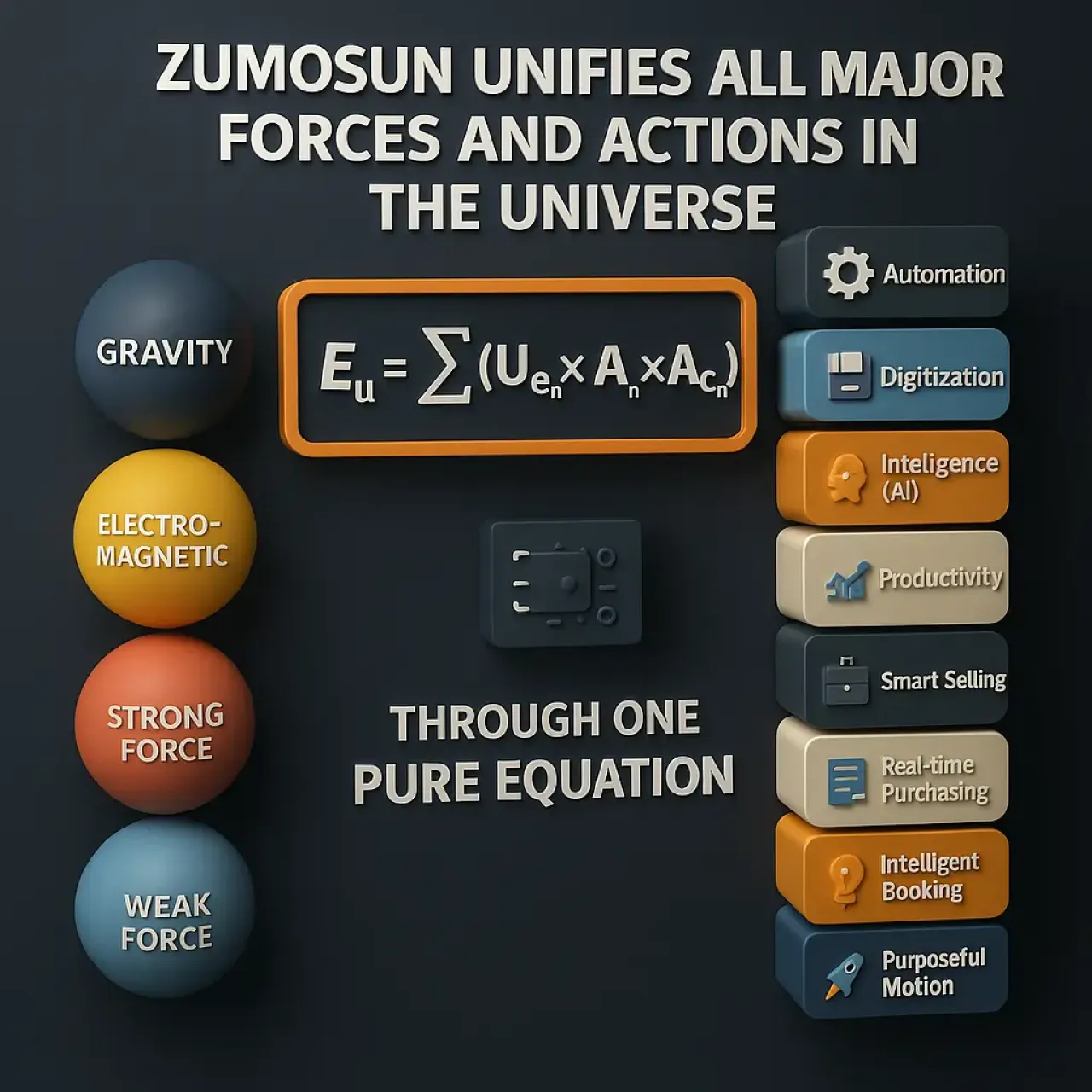 Zumosun: The Unified Engine of the Universe - AI & Consciousness