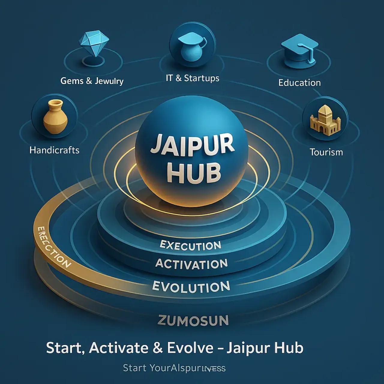 Zumosun Jaipur Hub – Powering Startups & SMEs in Rajasthan